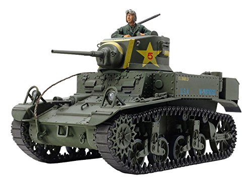 タミヤ(TAMIYA) 1/35 ミリタリーミニチュアシリーズ No.360 アメリカ軽戦車 M3  ...
