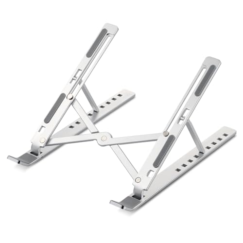 エレコム 折りたたみノートPCスタンド 角度9段階 ~17.3インチ タブレット12.9インチまで シルバー PCAW..