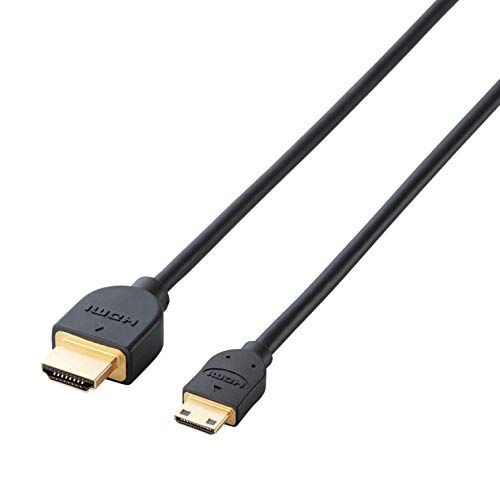 쥳 mini HDMI ֥ 0.7m 4K  2Kб ֥å DH-HD14EM07BK ̵