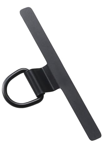 エレコム ストラップホルダー ステンレス 浮きにくい折れ曲がり設計 軽量 1口タイプ ブラック PWSTHD1SSBK 送料無料