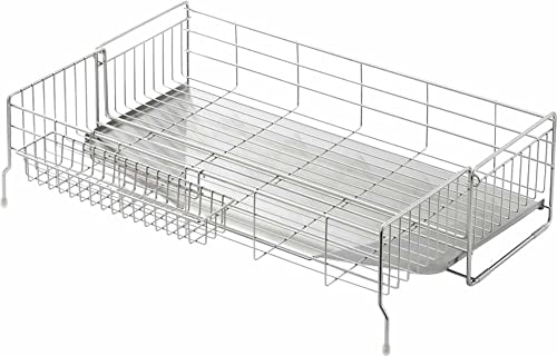 ヨシカワ 水切りラック 水切りかご 箸置き付き 幅20×奥行57cm 5~6人用 日本製 食器 シンクサイド 幅の..