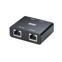 サンワサプライ スイッチングハブ ギガビット 3ポート 小型アルミ筐体 USB Type-C給電 LAN-GIGAC302BK 送料無料