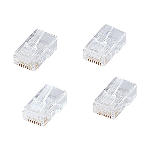 サンワサプライ RJ-45コネクタ(CAT5e単線用) 100個 ADT-RJ45-100LN 送料無料
