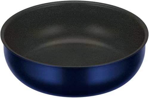 サーモス デュラブルシリーズ 取っ手のとれる炒め鍋KVE ガス対応 ディープブルー KVE-024D DPBL 送料無料