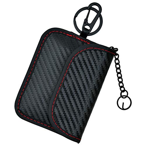 セイワ(SEIWA) 車内用品 電波遮断 スマートキーケース WA56 カーボン リレーアタック対策 防止 ポーチ リモコンキー 1枚入 送料無料