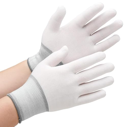[ミドリ安全] 品質管理 手袋 作業用 ポリエステル 洗濯可 インナー NPU132 ノンコートタイプ L 10双/袋..
