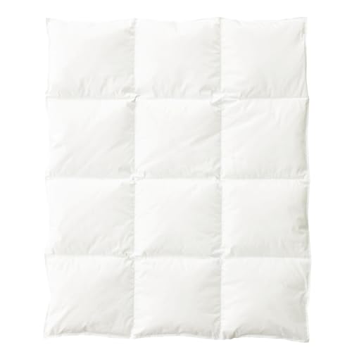 西川(nishikawa) ベビー 洗濯機で洗える羽毛掛け布団 保温に優れた 厚手タイプ 秋冬に 95X120cm ベビー..