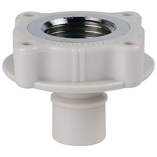 カクダイ 洗濯機用 取替簡単ニップル 呼13カップリング付き横水栓用 給水ホースをワンタッチ接続 樹脂..