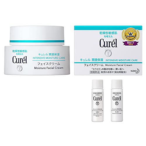 Skin Care - キュレル 潤浸保湿フェイスクリーム 40g + おまけ付