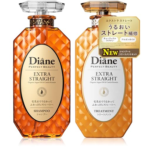 Rakuten - Diane(ダイアン) シャンプー&トリートメント [ストレート] フローラル&ベリーの香り パーフェクトビューティ エクストラストレート セッ