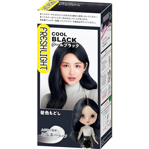 フレッシュライト ミルキー髪色もどし クールブラック 1個 (x 1)