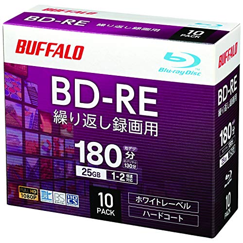 �Хåե����� �֥롼�쥤�ǥ����� BD-RE �����֤�Ͽ���� 25GB 10�� ����ॱ���� ����1�� 1-2��® �� �ǥ�������2016ǯȯ