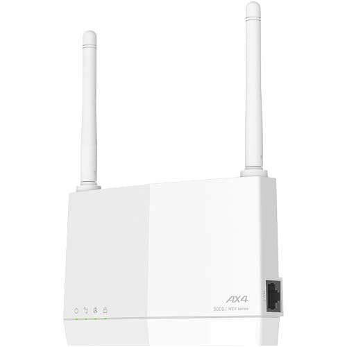 バッファロー WiFi 無線LAN 中継機 Wi-Fi 6 11ax AX3000 2401+573Mbps WPS ワイドバンド メッシュ E...