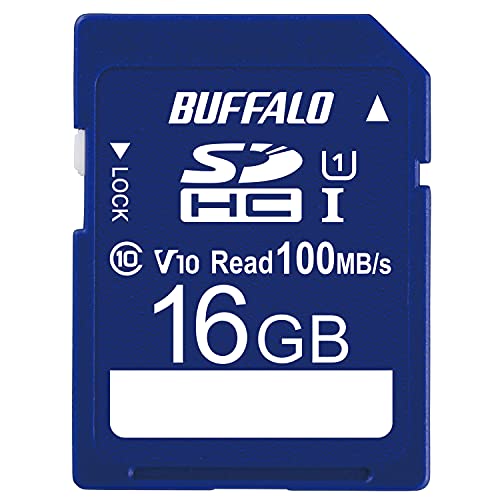 �Хåե����� SD������ 16GB 100MB/s UHS-1 ���ԡ��ɥ��饹1 VideoSpeedClass10 IPX7 Full HD