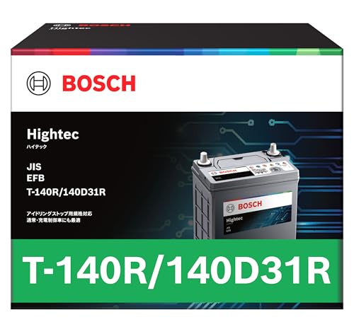 BOSCH (ボッシュ) 国産車バッテリー HT-T-140R/140D31R Hightec JIS EFB アイドリングストップ車・充電制御