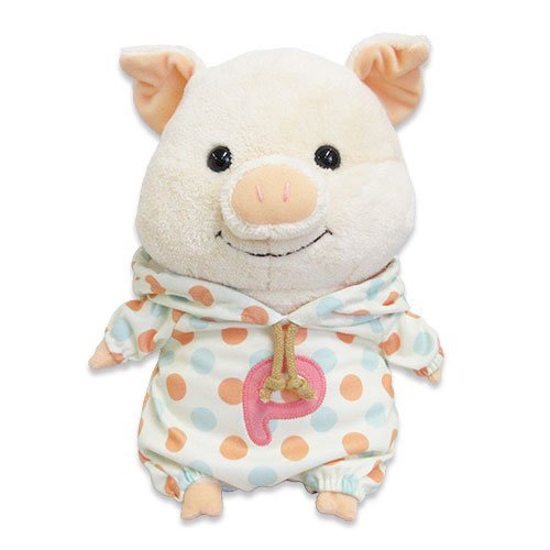 樂天商城 - 内藤デザイン研究所(Naitou Design) ぷーとん ぬいぐるみ M ドットパーカー