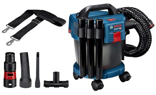 Bosch Professional(ボッシュ) 18V集じん機 乾湿両? (本体のみ、バッテリー・充電器別売り・HEPAフィルター採用・キャス