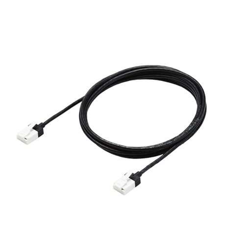 エレコム LANケーブル CAT6A 2m ツメが折れない スーパースリム ブラック ECLD-GPASSTBK20