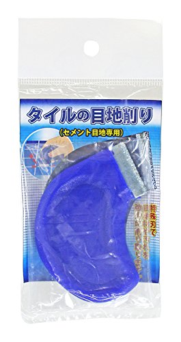 青い/-/3591710070・パッケージ個数:1・用途:目地削り・内容量:1ヶ【特長】 ●特殊刃で目地材や汚れを強力に削り取ります。 ●コンパクトサイズ(全長70mm)でフィット感がよく女性にも使いやすい。 【用途】 ●古くなったタイルの目地のはがし、目地に発生した黒カビの除去。