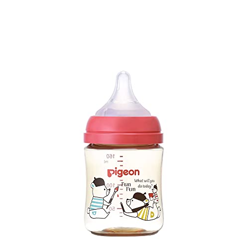 ピジョン 母乳実感 哺乳びん 160ml 0ヵ月~ 上質なプラスチック Bear ベアー 医療機関にも採用 軽くて割れにくい