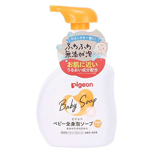 PIGEON ピジョン ベビー全身泡ソープ しっとり 500ml