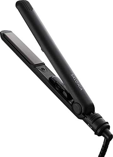 Koizumi - SALONIA サロニア ミニ ストレートアイロン ヘアアイロン SL-010SB ブラック