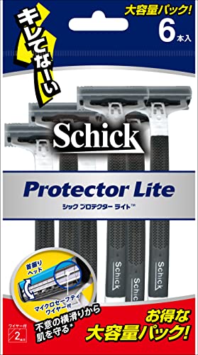 Shaving - Schick(シック) プロテクターライト ディスポ(6本入) 髭剃り カミソリ