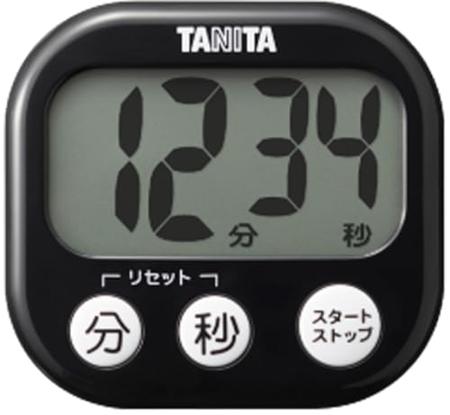 タニタ tanita キッチン 勉強 学習 タイマー 大画面 大音量 100分 マグネット スタ...
