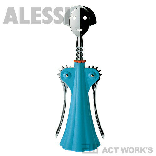 《全5色》ALESSI Anna G. コルク抜き コークスクリュー アンナジー　【アレッシィ デザイン雑貨 栓抜き インテリア キッチン雑貨 アレッシイ ワイン オフィス 店舗】