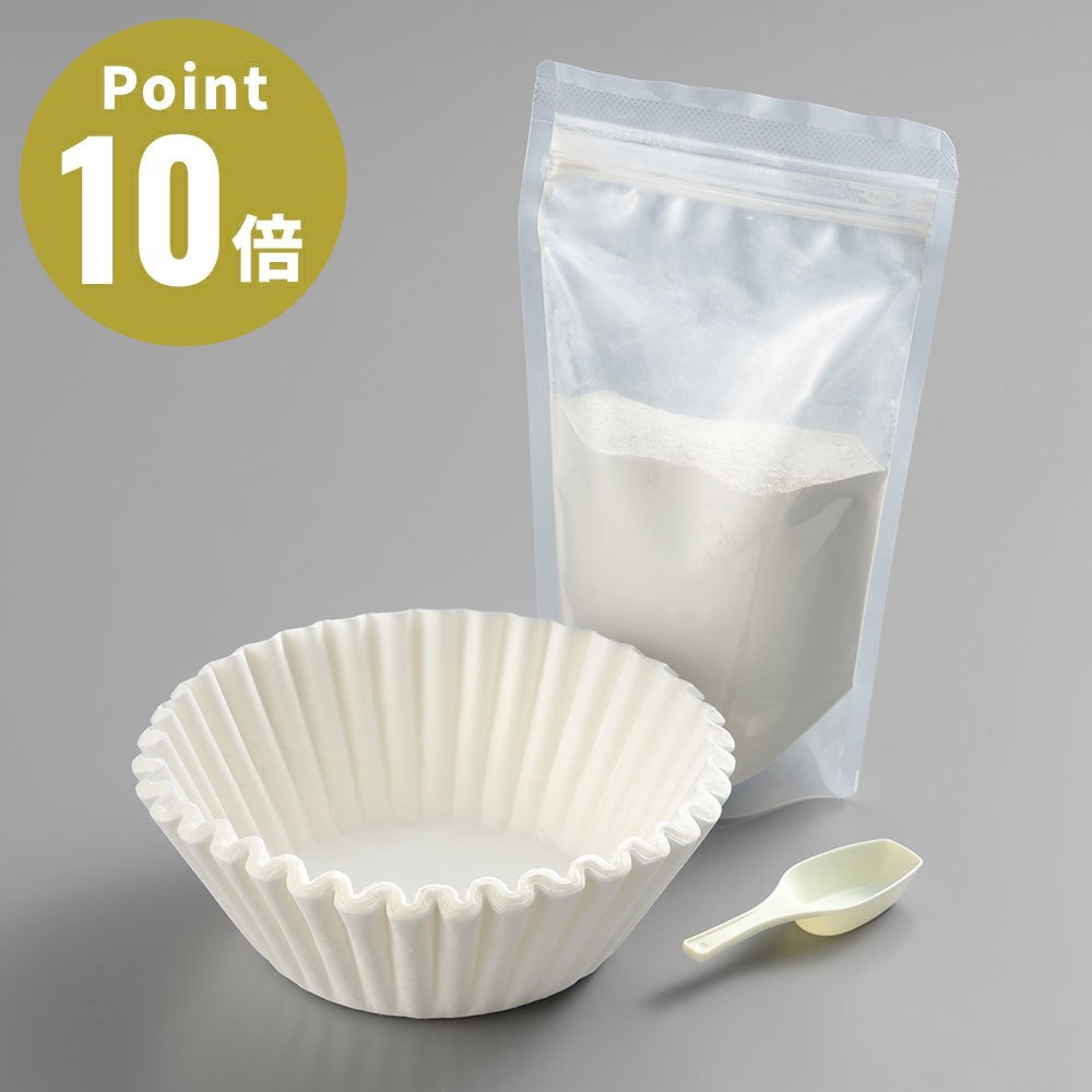 樂天商城 - ろ過パウダーセット〈300g〉【オークス キッチン雑貨 揚げ物 フィルター デザイン 台所 日本製】