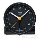 BRAUN BNC001 目覚まし時計 置き時計 ブラウン 【丸型 時計 アラーム 壁掛け とけい ブランド メンズ レディース アナログ 表示 置時計】