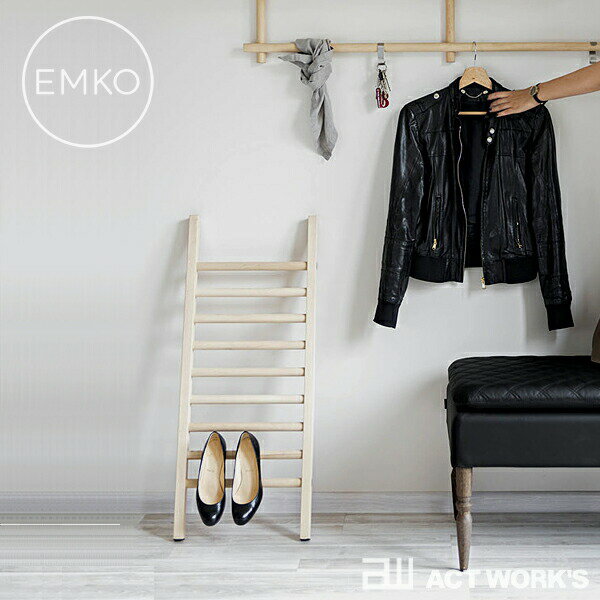 EMKO Step Up Mini シューズディスプレイ シューズラック 玄関収納 【エムコ デザイン雑貨 シューズスタンド ヒール 革靴 スニーカー ハシゴ 梯子 ステップアップミニ】☆ この商品はメーカーよ…