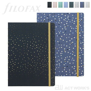 《全8色》ファイロファックス NOTEBOOK A5ノート 2021コレクション 【FILOFAX スケジュール帳 メモ帳 システム手帳 日記 コンフェッティ エクスプレッション ガーデン インディゴ Confetti Expressions Garden Indig】