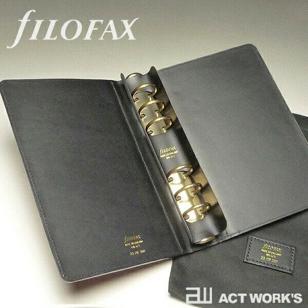 ファイロファックス オーセンティック バイブル（日本限定モデル） authentic システム手帳 【FILOFAX Personal スケジュール帳 メモ帳 ダイアリー 日記 6穴 レザー 本革 皮革 Japan Limited edition 28550】