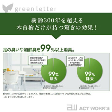 green letter 木曽檜三百年の眠り(500ml) 消臭・除菌スプレー【グリーンレター 国産 消臭剤 ファブリーズ 車内 室内 消臭スプレー 除菌スプレー】