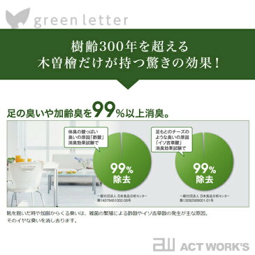 green letter 木曽檜三百年の眠り（500ml） 消臭・除菌スプレー【グリーンレター 国産 消臭剤 ファブリーズ 車内 室内 消臭スプレー 除菌スプレー】