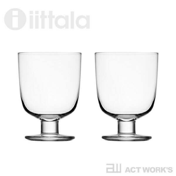 iittala Lempi グラス ペアセット 340ml レンピ 【イッタラ デザイン雑貨 キッチン雑貨 台所 北欧 シンプル フィンランド ディナー お祝い ギフト プレゼント】