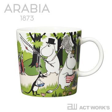 ARABIA ムーミン マグカップ 300ml 2018 summer moomin 【アラビア社 iittala イッタラ デザイン雑貨 キッチン雑貨 台所 北欧 シンプル フィンランド 食器 お祝い ギフト プレゼント ティータイム コーヒーカップ】