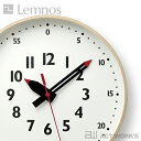 【6/1 10%OFFクーポン配布中】LEMNOS fun pun clock(M) 掛け時計 フンプンクロック 【タカタレムノス デザイン雑貨 壁掛け時計 イ...