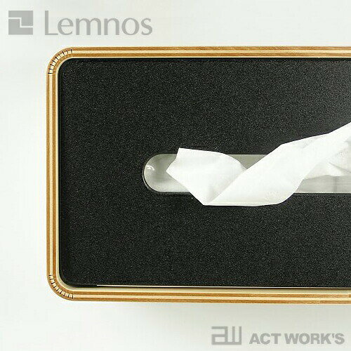 《全2色》LEMNOS STOCK ティッシュケース　【タカタレムノス デザイン雑貨 ティッシュペーパー キッチン 台所 リビング ダイニング 詰め換え 洗面所 シンプル 木 北欧】 3