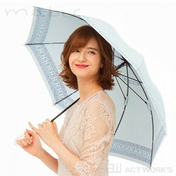 《全4色》mabu 晴雨兼用傘ヒートカット ショート 直径約85cm 【マブワールド 24 Umbrella デザイン雑貨 グラスファイバー骨 デザイン傘 北欧 梅雨 カサ 紫外線 日焼け 日よけ 日除け傘 雨傘 日傘】