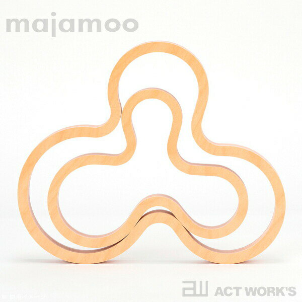 《全2色》majamoo 白樺のポットスタンド M+Lセット 【マヤムー デザイン雑貨 北欧 テーブル キッチン 台所 鍋敷き フィンランド ホワイトバーチ材 ...