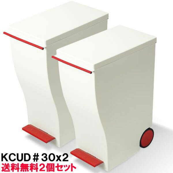 《全3色》I'mD KCUD #30 クード 2個セット 【デザイン雑貨 IWATANI 岩谷マテリアル ダストボックス 省スペース 北欧 リビング ダイニング キッチン雑貨 台所 インテリア】