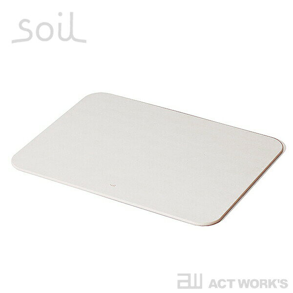 SOIL バスマット ライト リバーシブル BATH MAT light reversible 足拭きマット 【珪藻土 ソイル お風呂マット 脱衣所 水滴 しずく お風呂場アイテム サニタリー デザイン雑貨】の商品画像 2
