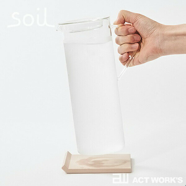 《全4色》Soil コースターforボトル costar for bottle ピッチャー ペットボトル用コースター 【珪藻土 ソイル 水滴 しずく 置き ビールジョッキ キッチン 台所 水濡れ テーブル パーティー】