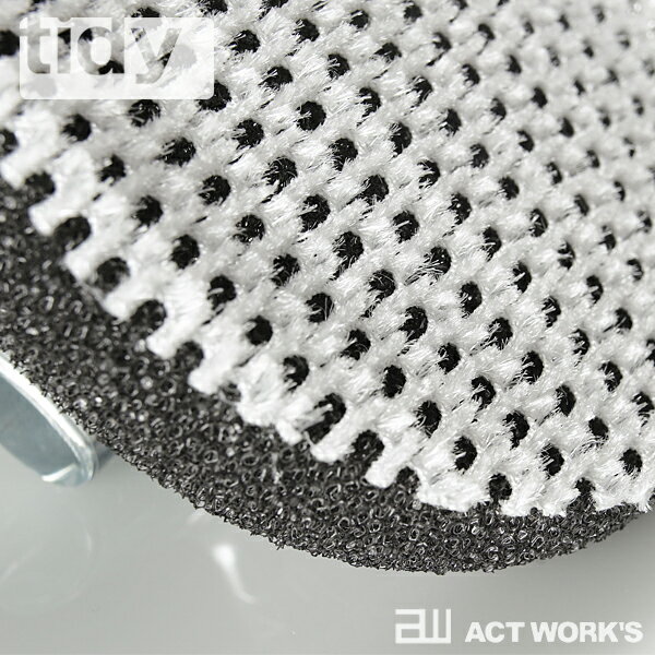 tidy（ティディ）Handy Sponge & Micro Brush×3個セット ハンディスポンジ＆スペアスポンジ 【デザイン雑貨 お掃除用品 お風呂 浴槽 バスタブ バスアイテム 北欧】 3
