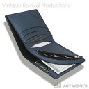 《全2色》Air Wallet tanned leather 国産スムースレザー エアーウォレット 二つ折り財布 VintageRevivalProductions【札入れ カードケース デザイン雑貨 皮革 レザー 収納 お財布 ウォレット ステーショナリー ギフト お祝い プレゼント ビジネス】