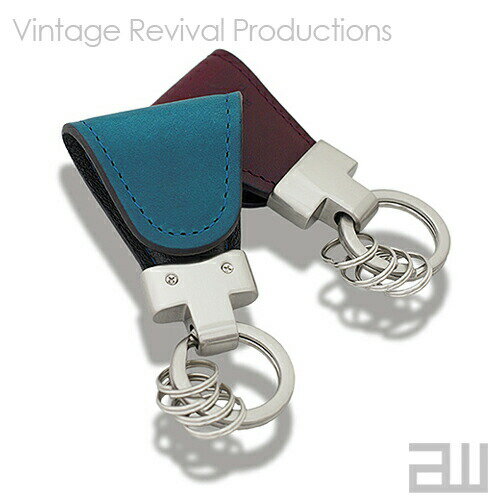 《全5色》key clip oil leather キークリップ オイルレザー キーホルダー VintageRevivalProductions【デザイン雑貨 皮革 マグネット レザー 北欧 収納 イタリアンレザー ステーショナリー】