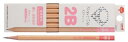 【三菱鉛筆】名入れ無料 ナノダイヤえんぴつ ピンク 2B 1ダース 12本 名入れ鉛筆