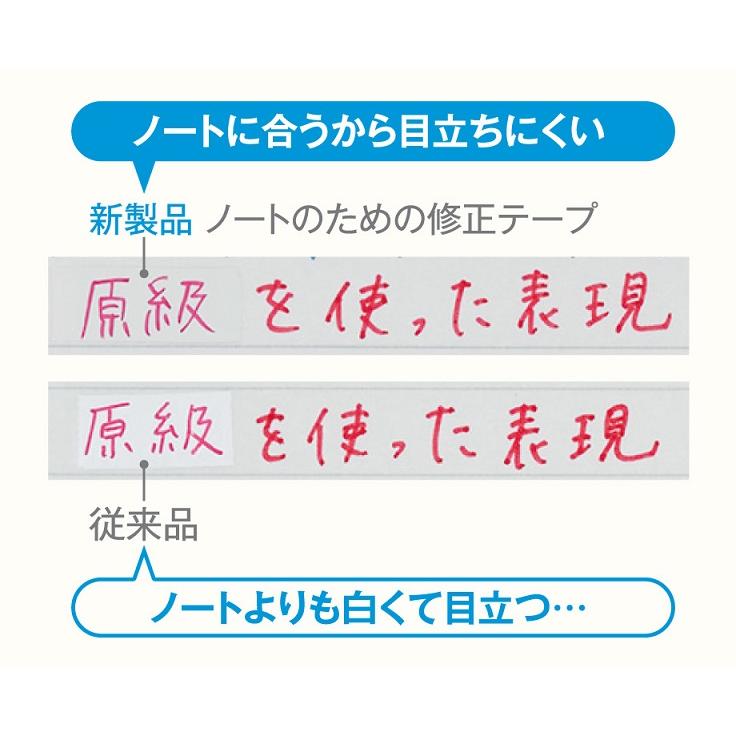 【コクヨ】キャンパス ノートのための修正テープ つめ替えタイプ　A罫 B罫　長さ 6m 3